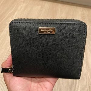 Kate Spade Laurel Way Darci Leather Wallet - Black